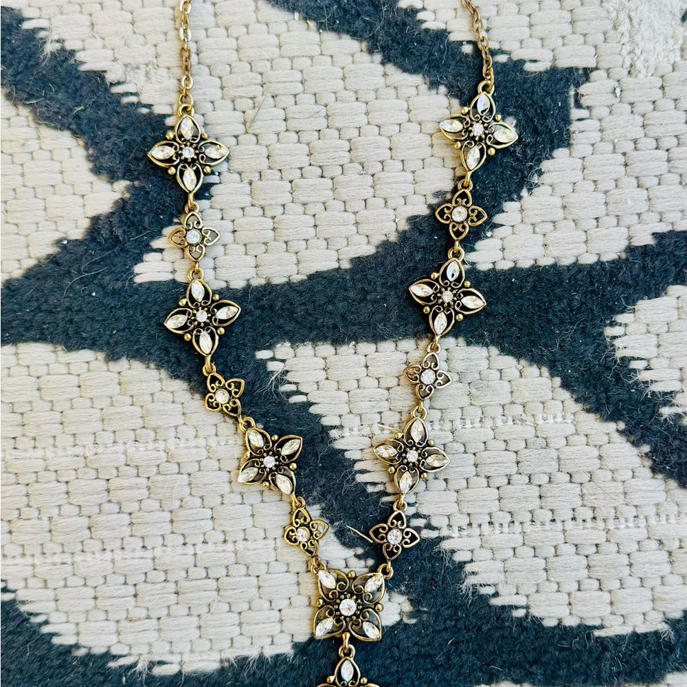 Neiman Marcus Gold Star Necklace